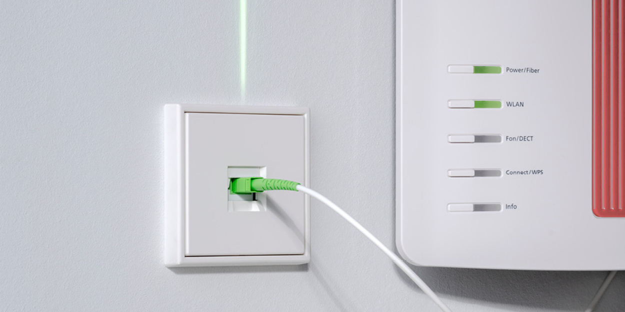 Die neuen Glasfaser-Anschlussdosen bei Curis Elektrotechnik GmbH & Co. KG in Fürth