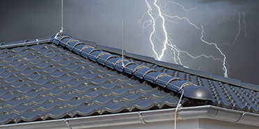 Äußerer Blitzschutz bei Curis Elektrotechnik GmbH & Co. KG in Fürth